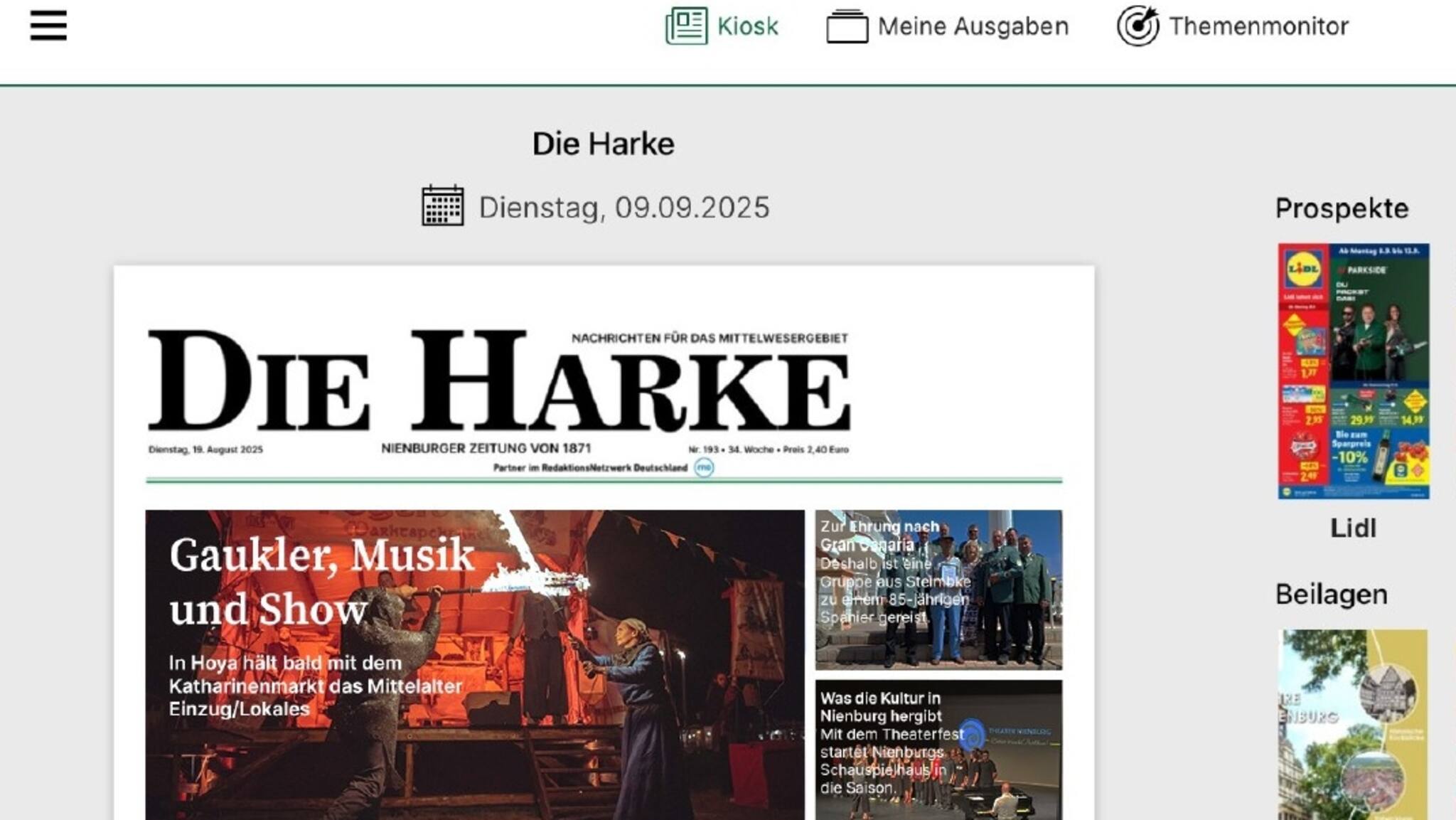 Die Harke Online Lesen