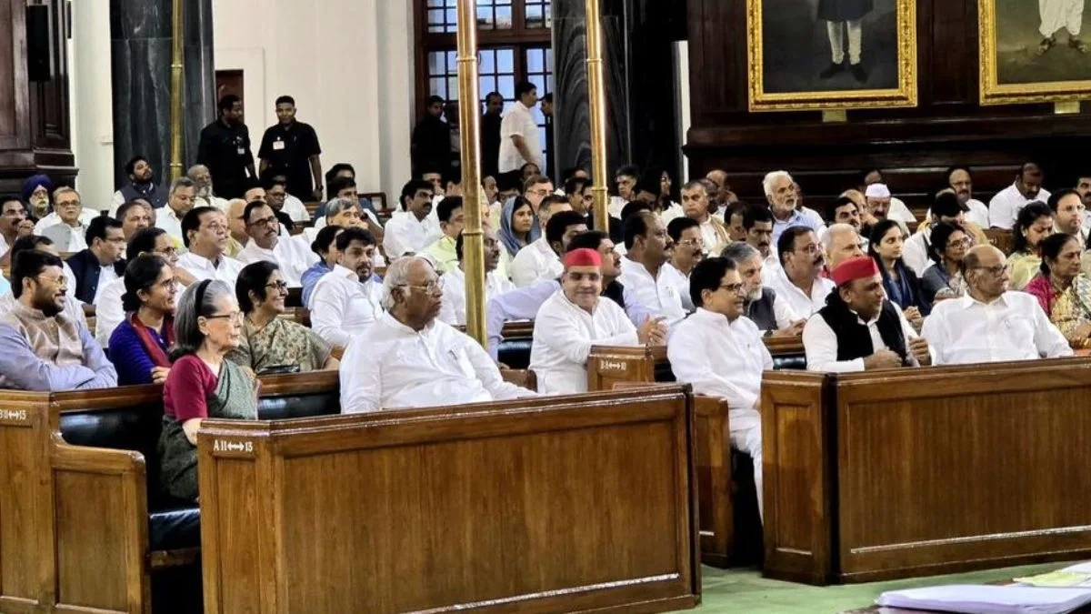 Vice Presidential polls: INDIA bloc MPs hold mock polling BJD BRS to Vice Presidential polls: INDIA bloc MPs hold mock polling BJD BRS to