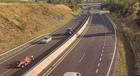Phantom F1 car driver arrested after terrorising motorways in full ...
