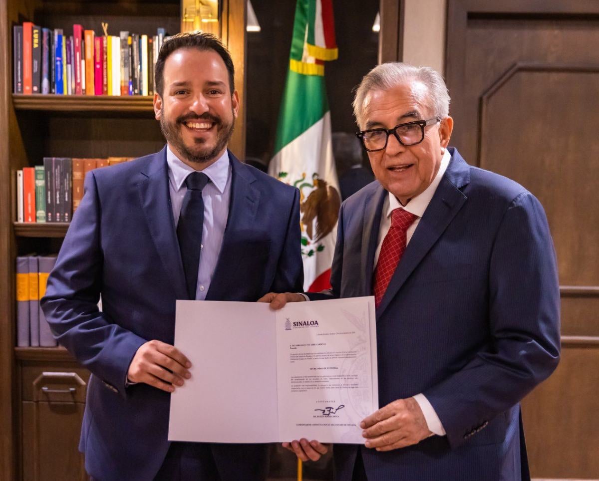 El gobernador de Sinaloa