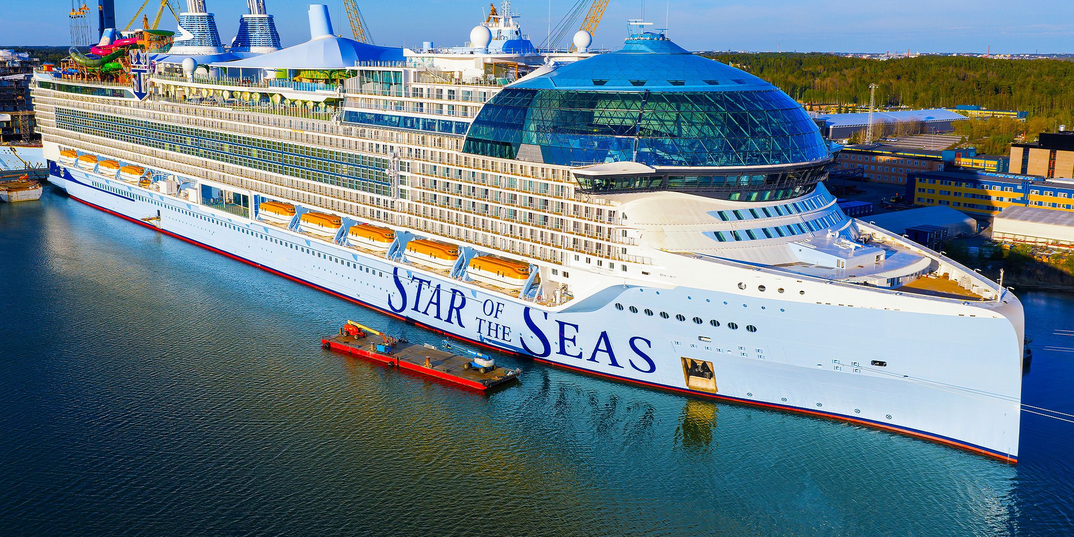 The World S Largest Cruise Ship Just Set Sail For The First Time Ever