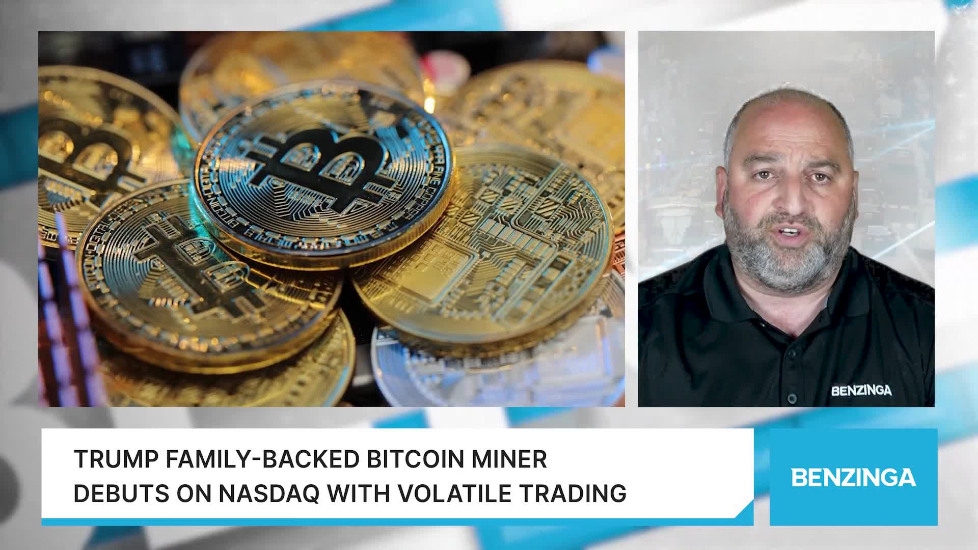 Trump Family-Backed Bitcoin Miner Debuts On Nasdaq With Volatile Trading |  Watch