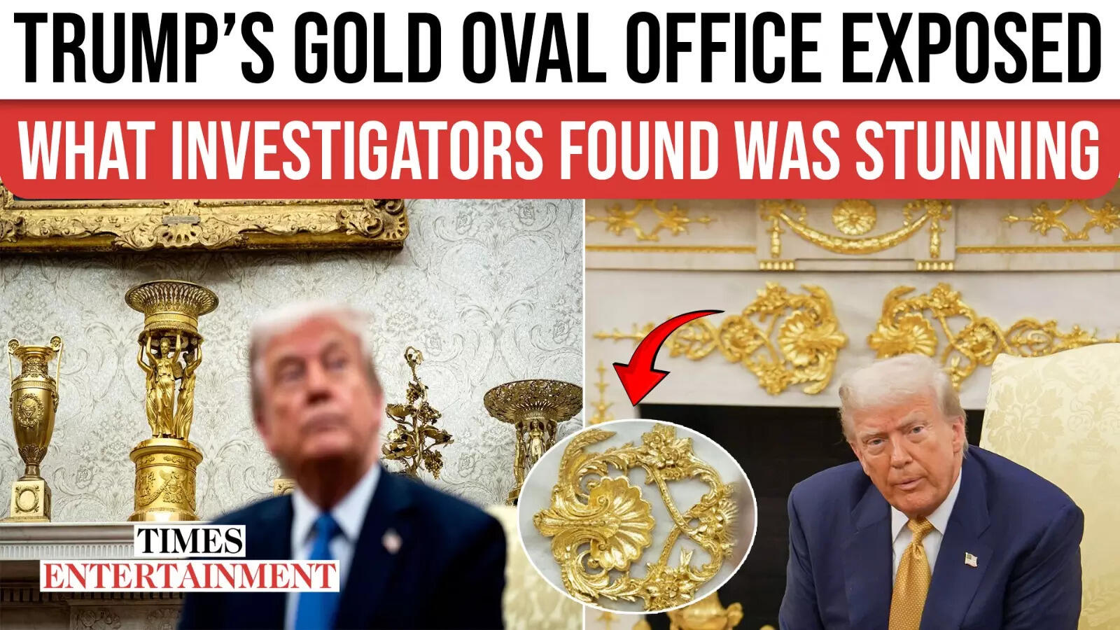 What Trump Called “Real Gold” in Oval Office Turns Out to Be 43
