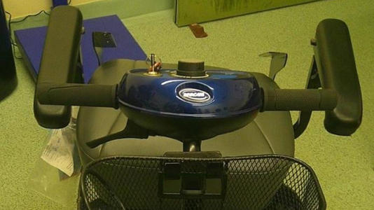 A screw for the panel on the scooter was found in the pocket of Mr Lord