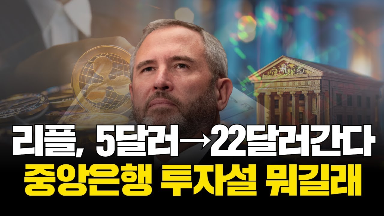 리플, 5달러→22달러간다…중앙은행 투자설 뭐길래 | Watch