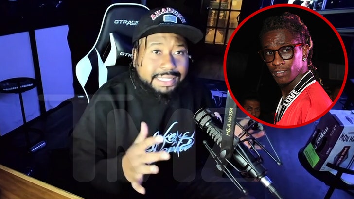 DJ Akademiks claims Young Thug's 'street code' mindset led to LGBTQ+ ...