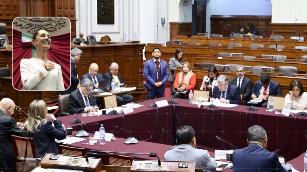 Claudia Sheinbaum&nbsp;sería ‘persona non grata’ en Perú; acuerdo avanza en Congreso