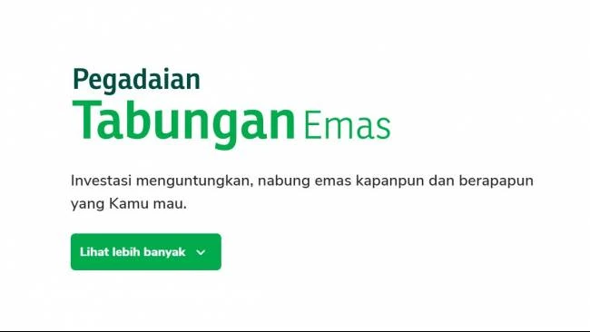 Emas Antam Turun Rp14 Ribu, Sentuh Rp2,657 Juta per Gram di Pegadaian