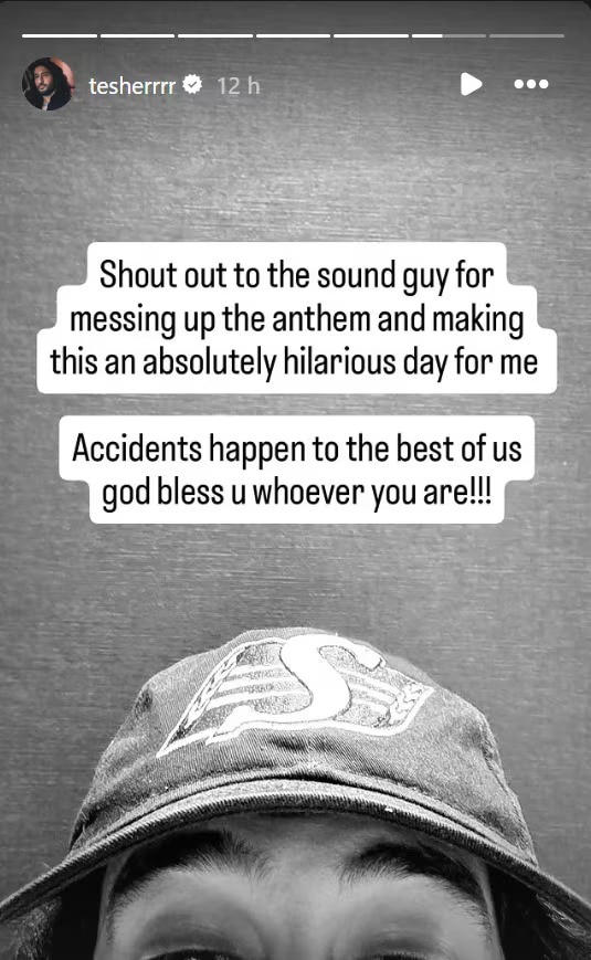 Rapper Tesher reacts as Jalebi Baby replaces Pakistan anthem during ...