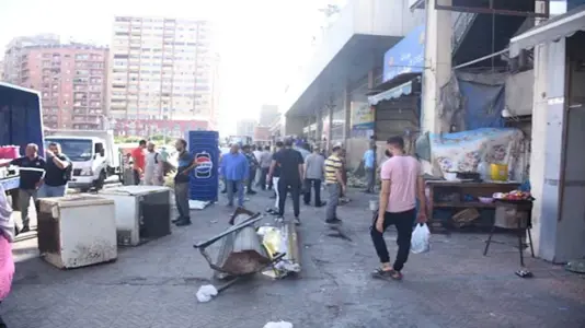 إزالة محال مخالفة وتعديات بالإسكندرية (5)