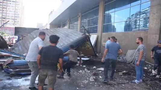 إزالة محال مخالفة وتعديات بالإسكندرية (12)