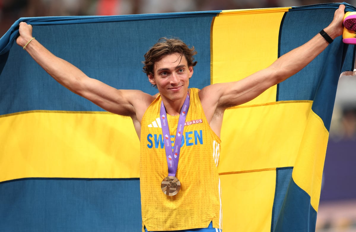 World Athletics Championships: Mondo Duplantis breaks own world record ...