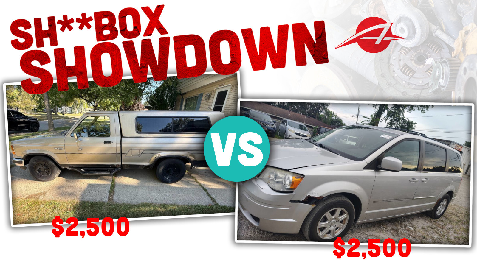 Which Is The Better Stuff-Hauler? 1990 Ford Ranger vs 2010 Chrysler ...
