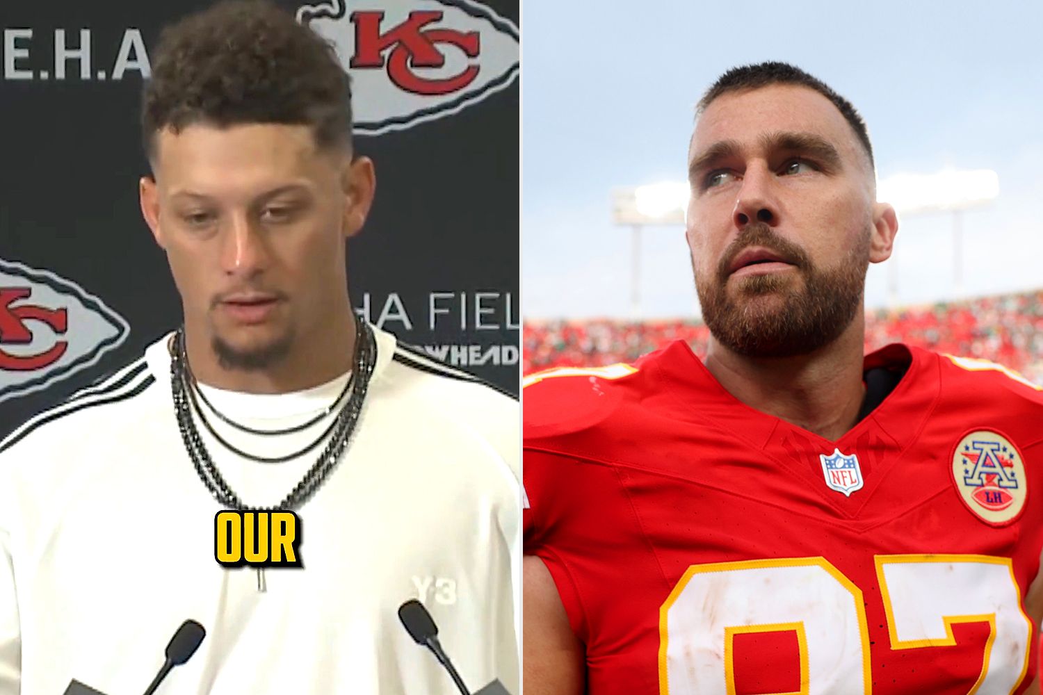 Patrick Mahomes Speaks Out on Travis Kelce's Fumbled Catch That Led to