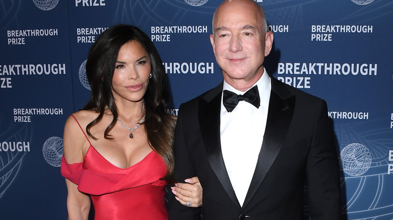 Lauren Sánchez and Jeff Bezos at a Breakthrough Prize Event