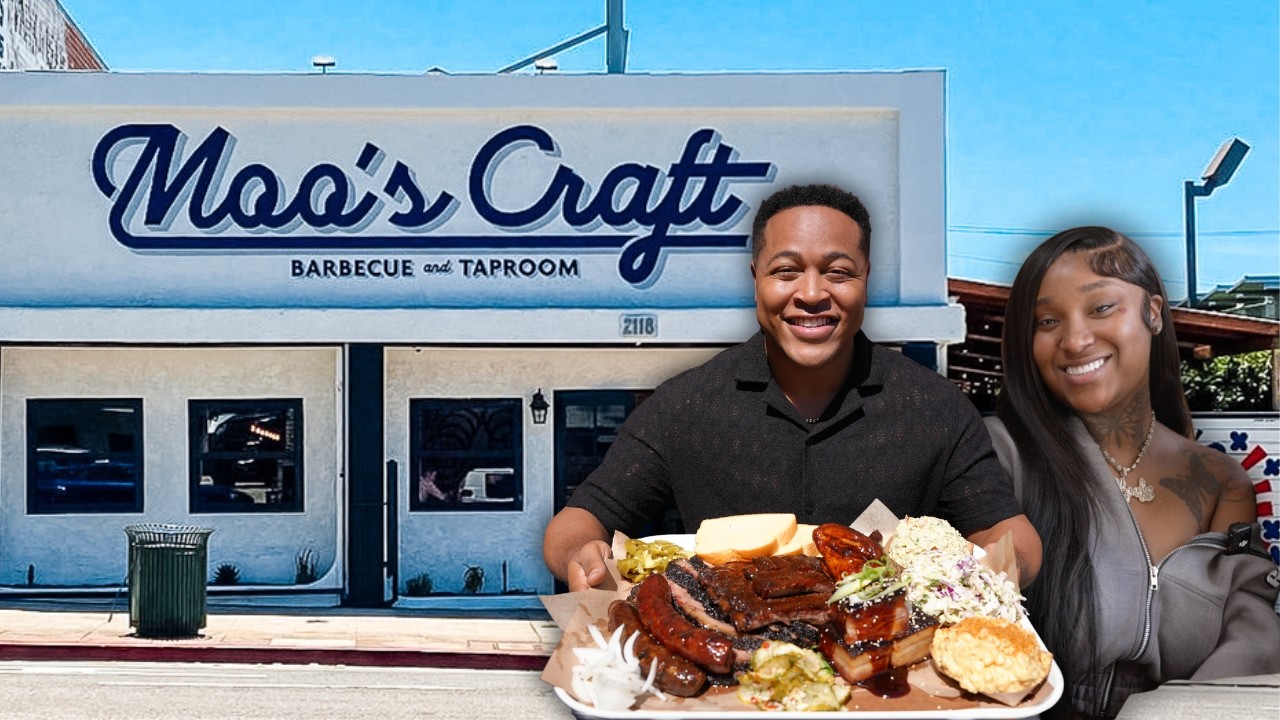 I tried Moo’s Craft BBQ with Erica Banks!🍖