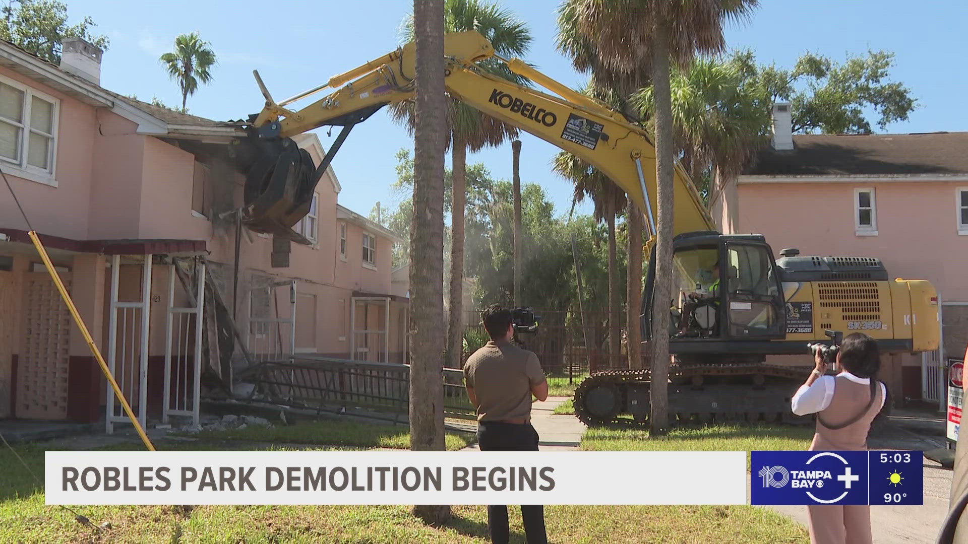 Demolition Begins At Robles Park Village To Make Way For Housing