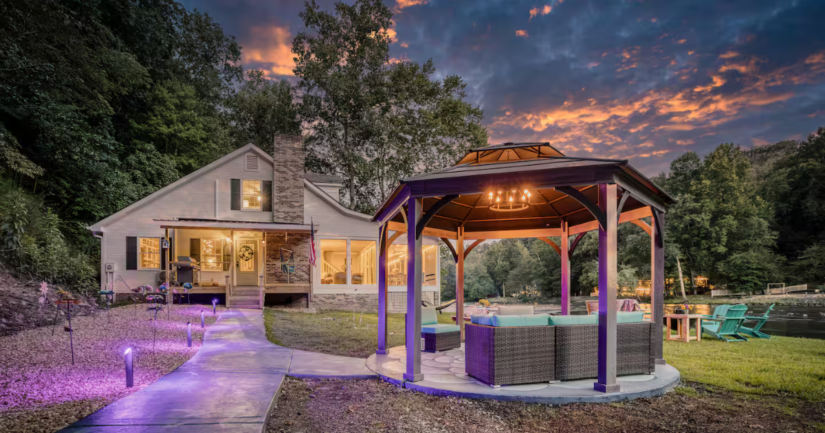 Image showcasing 13 of the Dreamiest Waterfront Rentals in the South