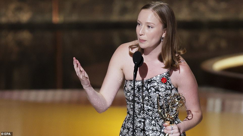 Actress who shouted 'free Palestine' at Emmy's praised by Hamas publication