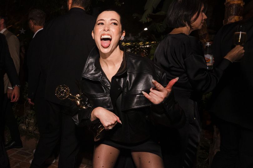Cristin Milioti's Emmy award goes flying as The Penguin actress takes epic tumble at afterparty