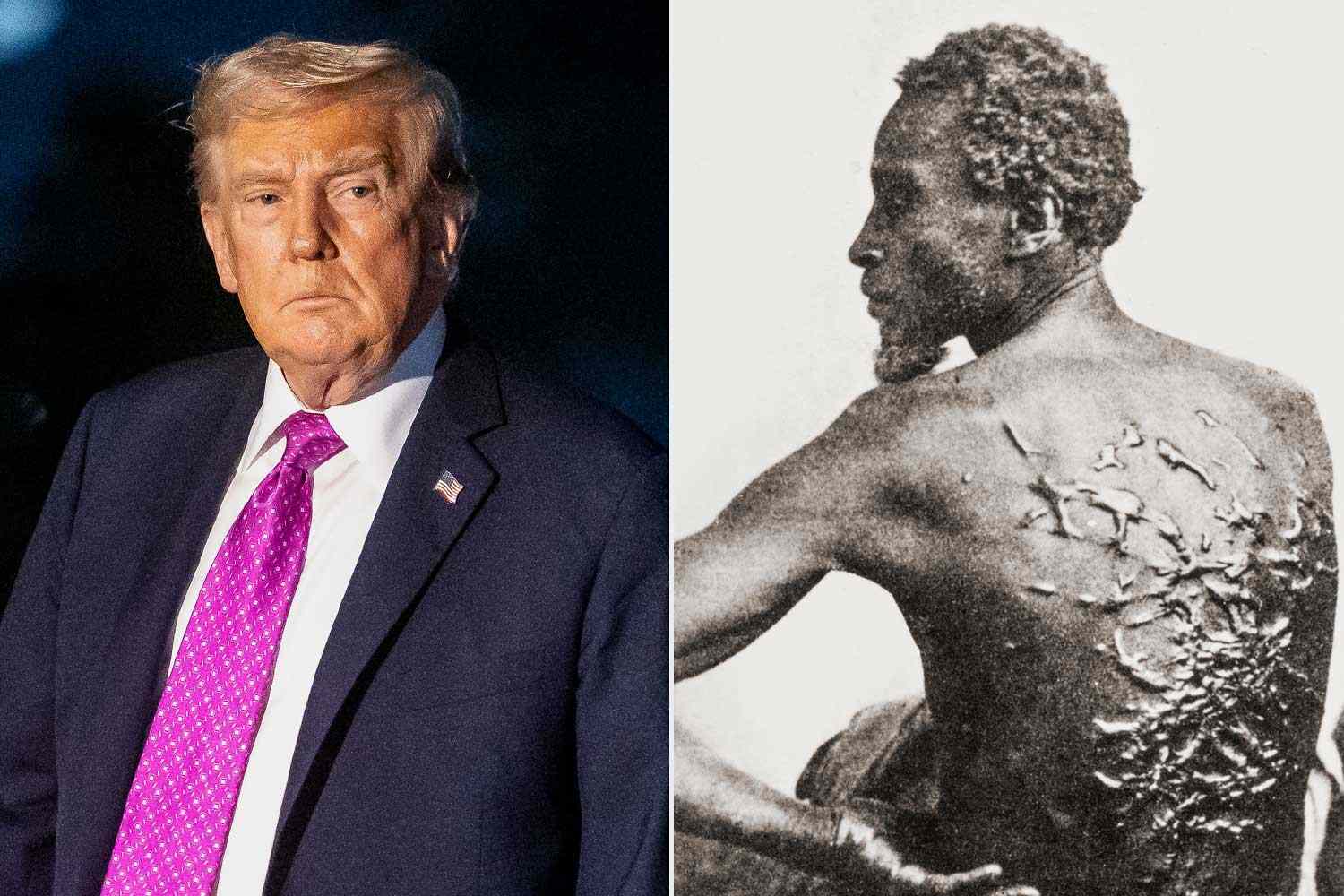 Trump Orders Removal of Photo of Enslaved Man’s Scars and Information(00)