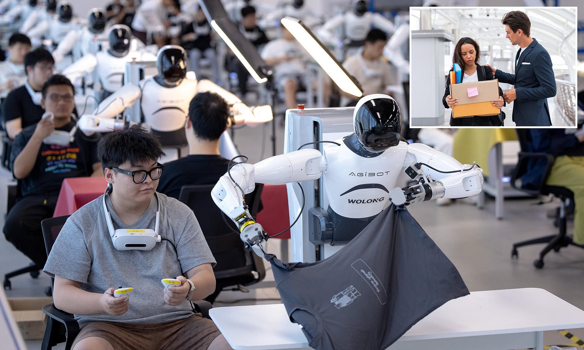 Bank Warns: Robots Stealing Your Jobs