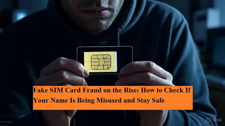 Fake SIM Card Fraud on the Rise: How to Check If Your Name Is Being ...