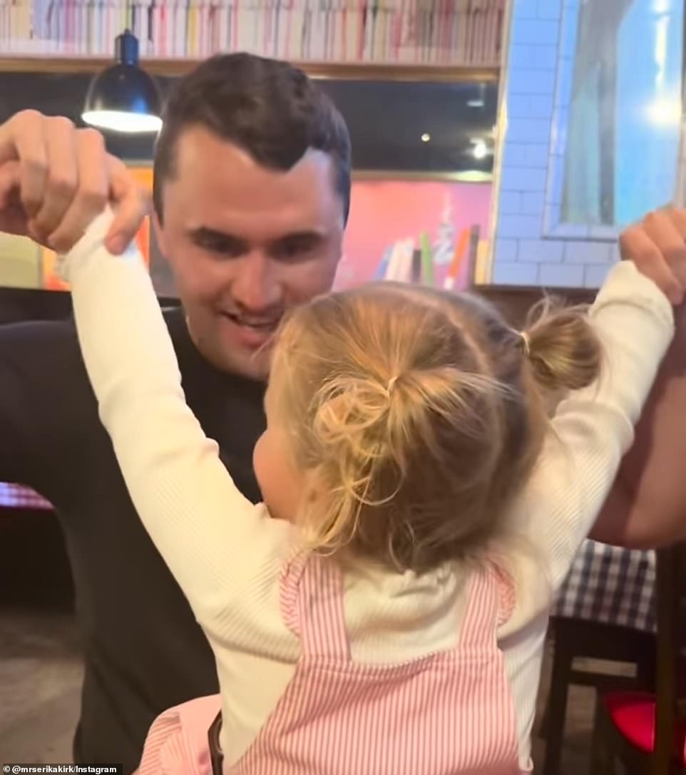 Charlie Kirk's widow shares video of him recounting their love story