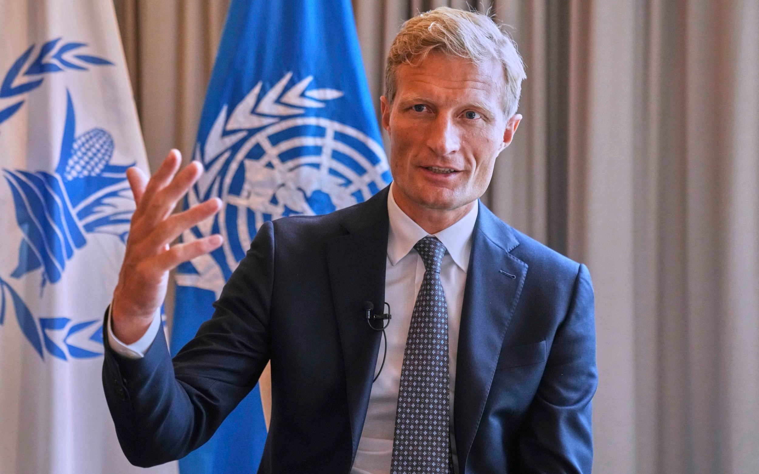 Carl Skau said the world is facing ‘unprecedented” levels of hunger’ - Sakchai Lalit/AP