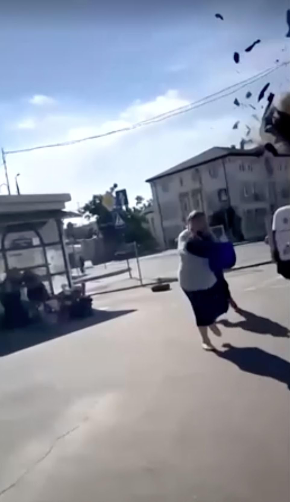 Russian drone blows up Ukrainian university