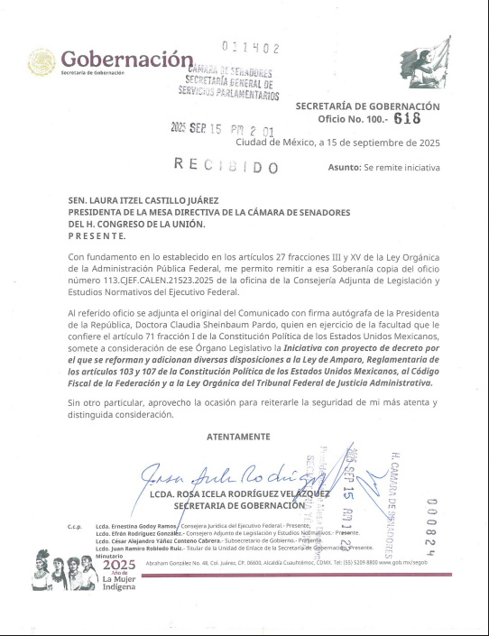 <strong>Reforma</strong> de <strong>Sheinbaum</strong> <strong>busca</strong> <strong>juicios</strong> de <strong>amparo</strong> <strong>más</strong> <strong>rápidos</strong> y <strong>limitar</strong> <strong>suspensiones</strong>