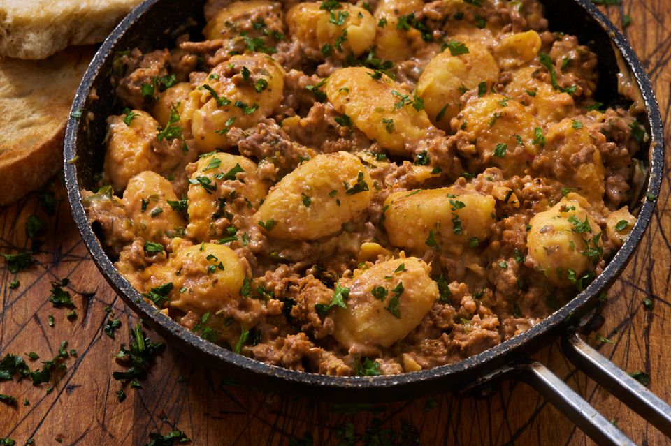 Schnelle Feierabend-Küche: Rezept: Schnelle Gnocchi-Pfanne mit Käse ...
