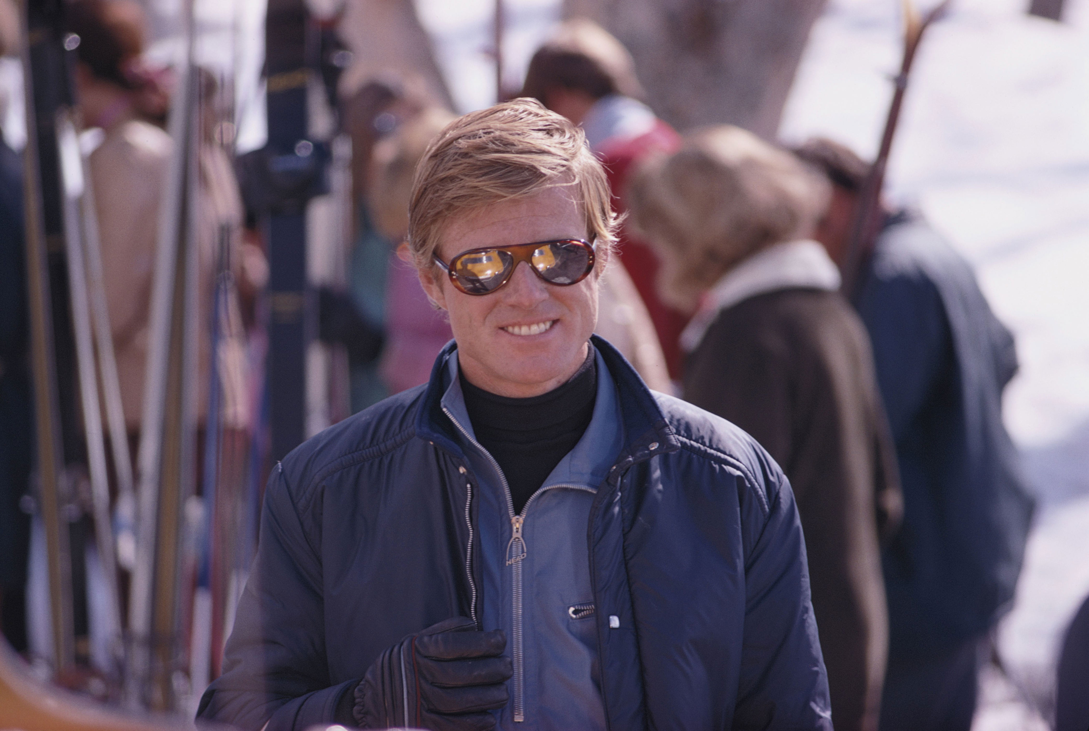Robert Redford in Downhill Racer.