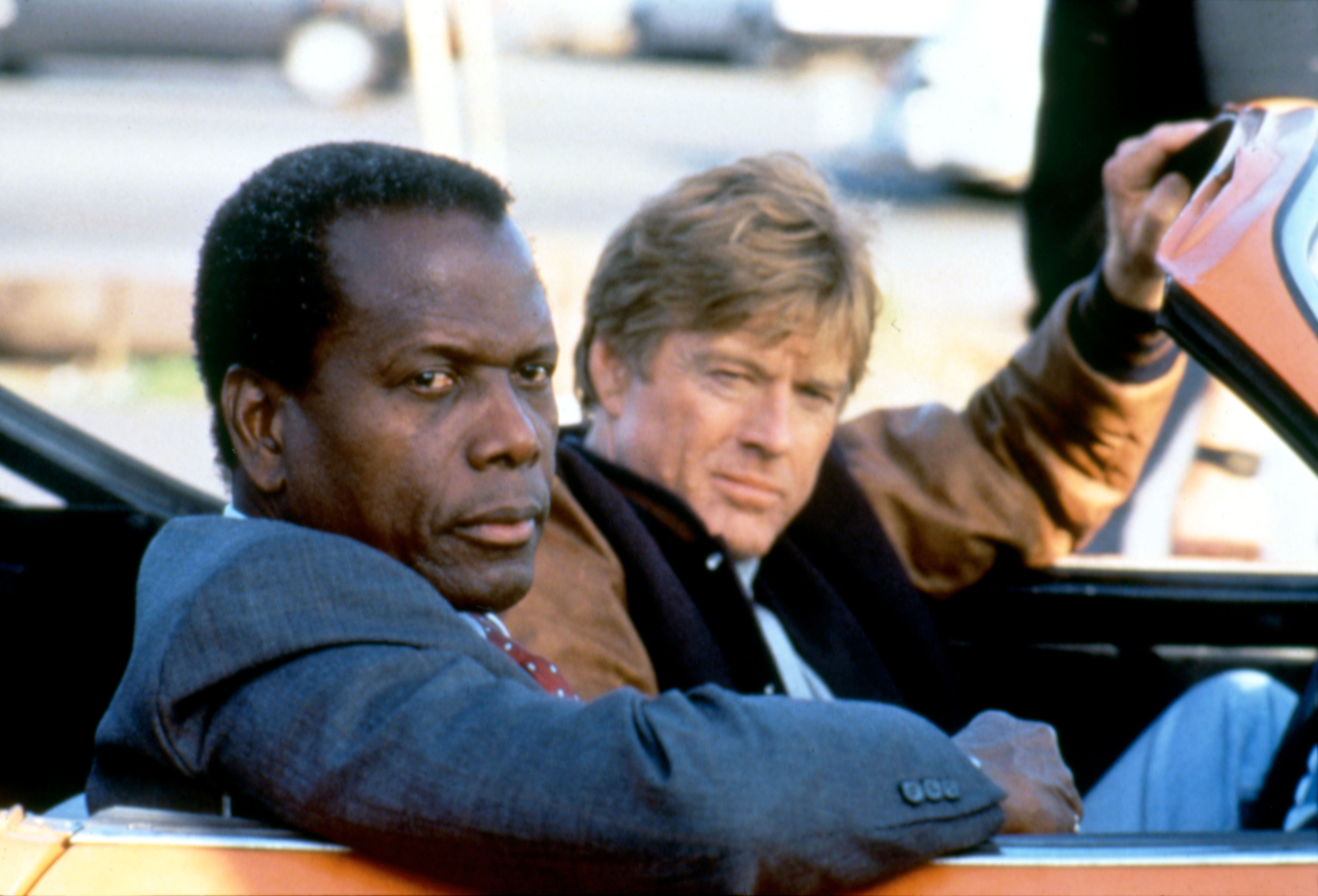 Sidney Poitier and Robert Redford in Sneakers.