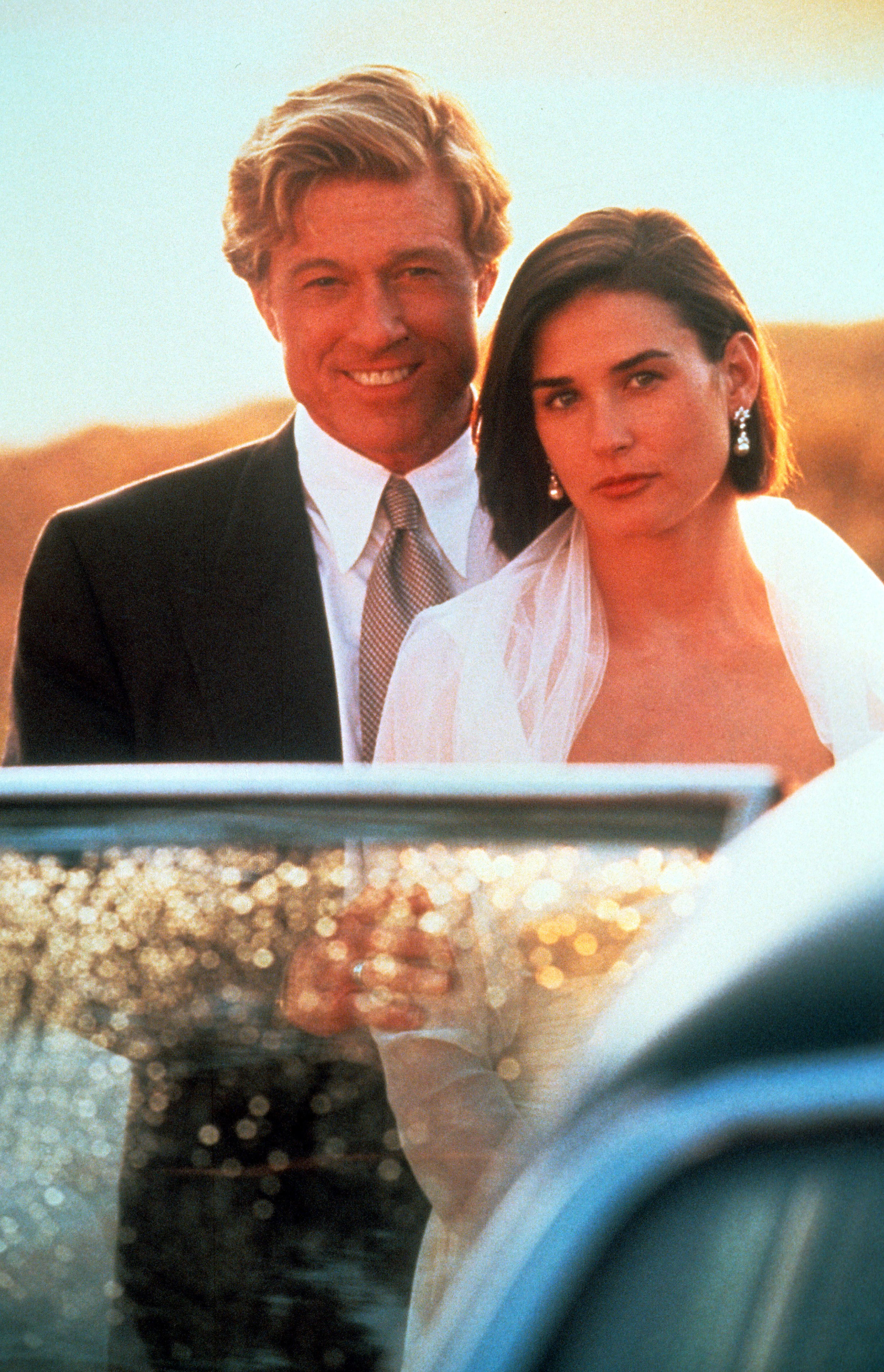 Robert Redford and Demi Moore in Indecent Proposal.