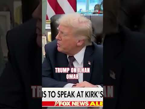 "SHE'S A DISGUSTING PERSON": Trump REACTS to Ilhan Omar's insane