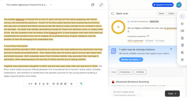 Is Erika Kirk pregnant? No evidence rumor's true