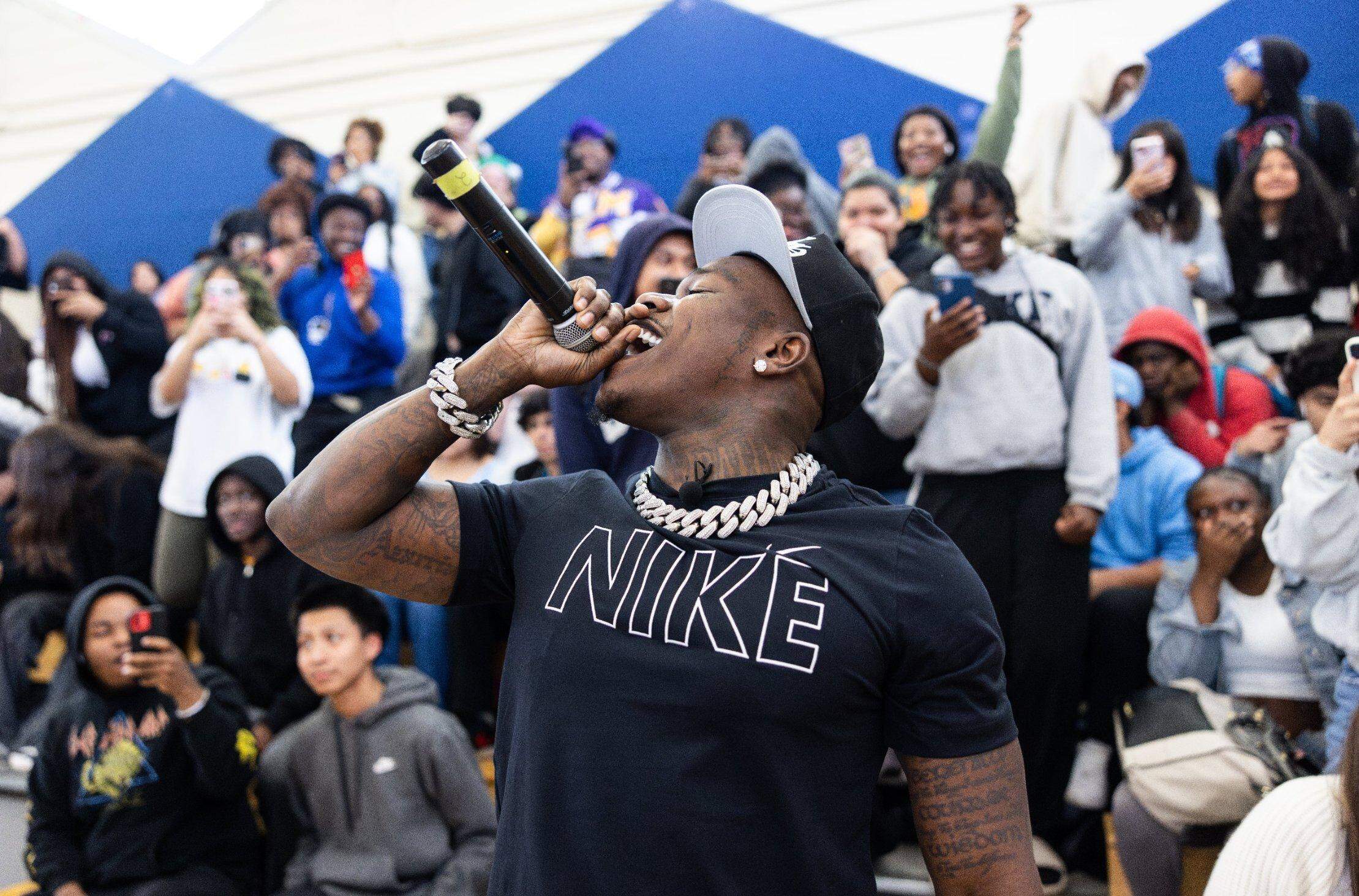 Rapper DaBaby's music video reenacts Charlotte light rail stabbing footage