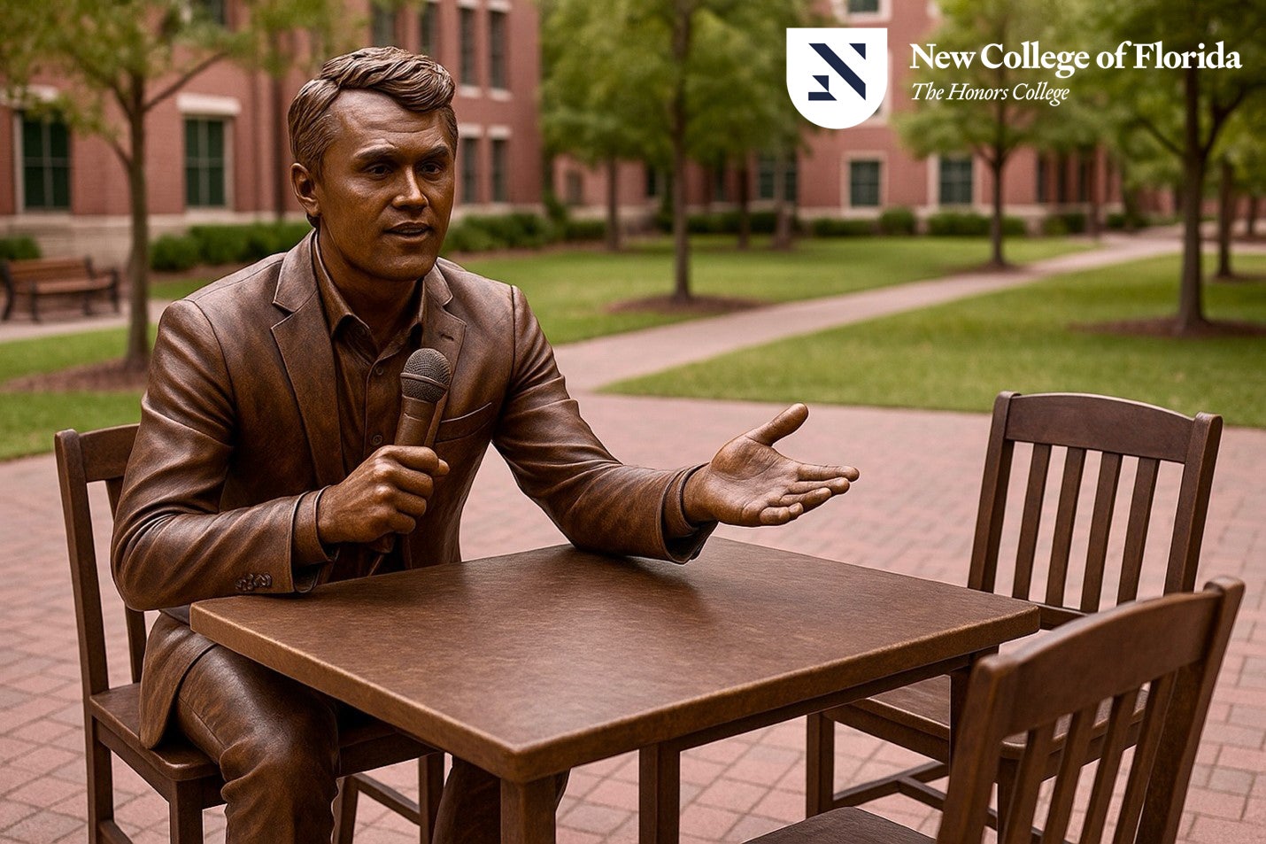 New College of Florida has already announced that it is commissioning a statue of Kirk for its campus (New College of Florida)
