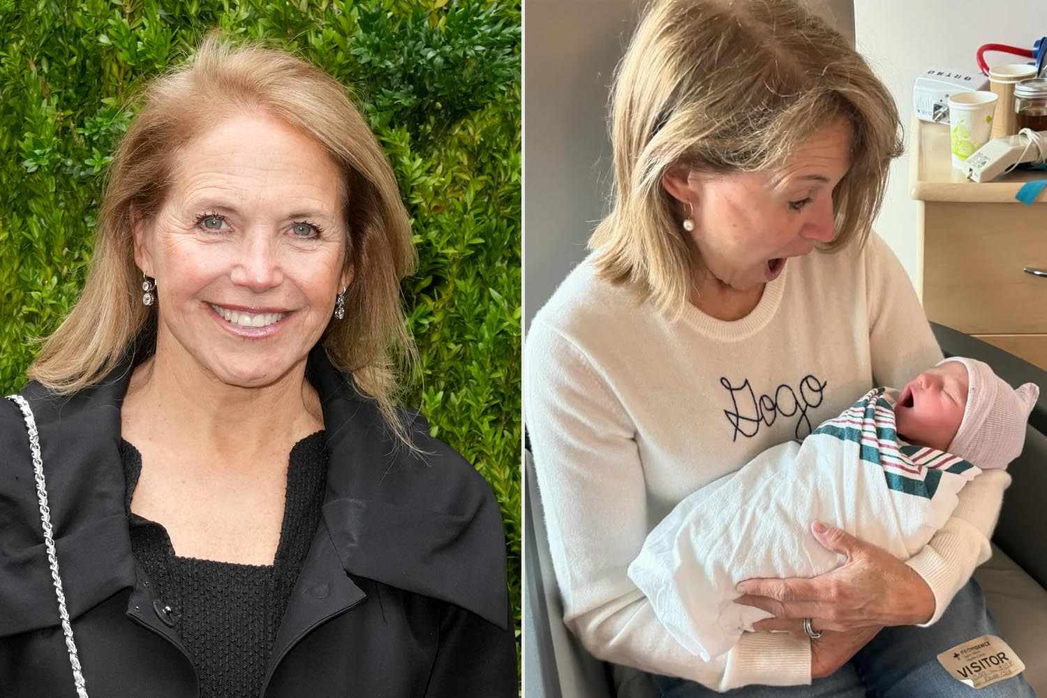 Katie Couric Says It's 'Exciting to Be a Boy Grandma' as She Praises(02)