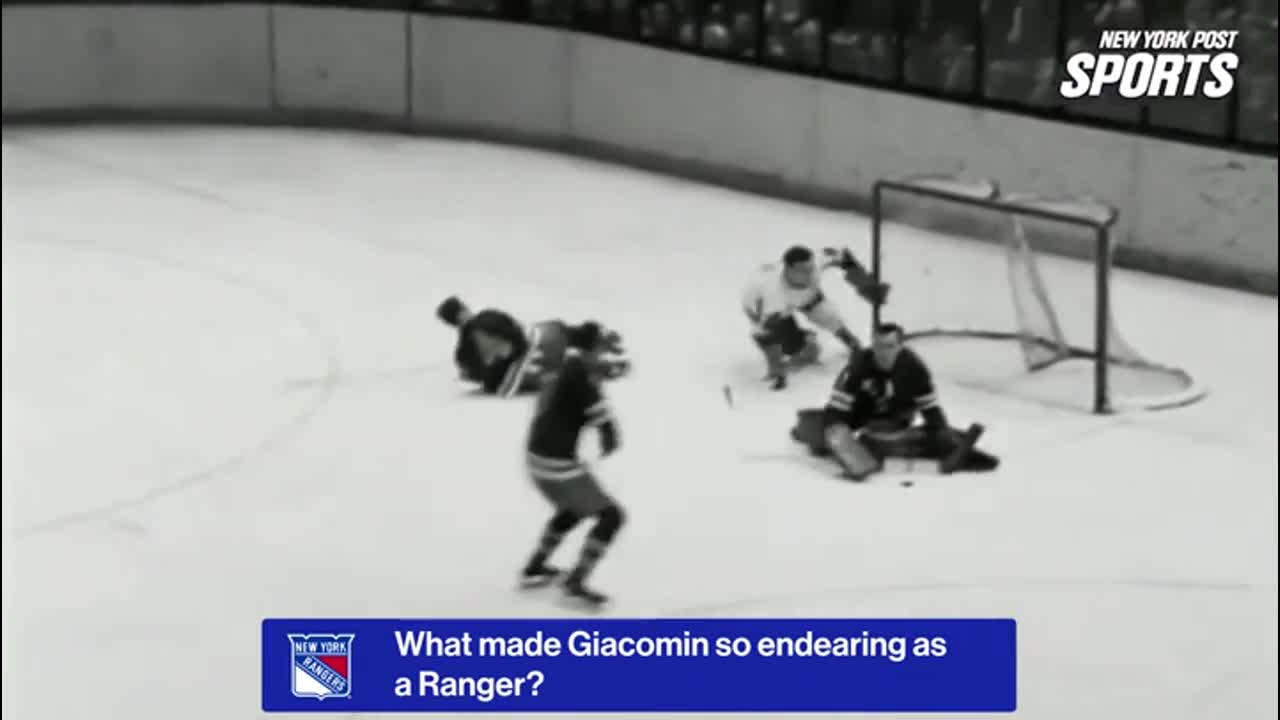 Larry Brooks reflects on Eddie Giacomin's iconic Rangers legacy