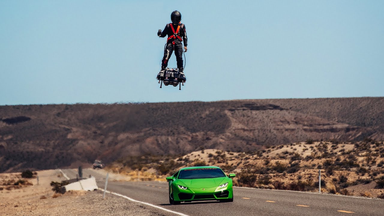 Jet Engines on Feet at 103.4 MPH 8K