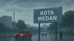 Peringatan Cuaca: Hujan Petir Mengancam Beberapa Kecamatan Medan