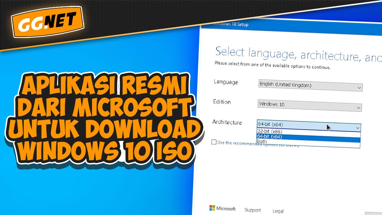 Cara Download Windows ISO Terbaru Resmi Menggunakan Aplikasi Dari Microsoft