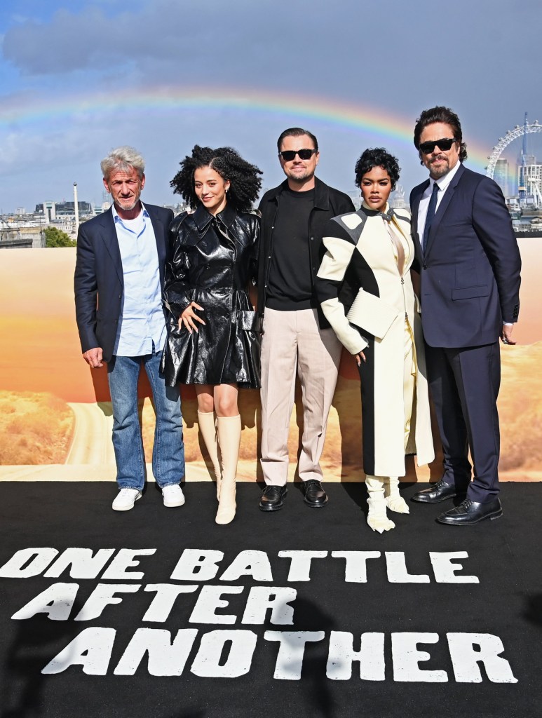 Leonardo DiCaprio says his new movie ‘holds up a mirror to who we are’