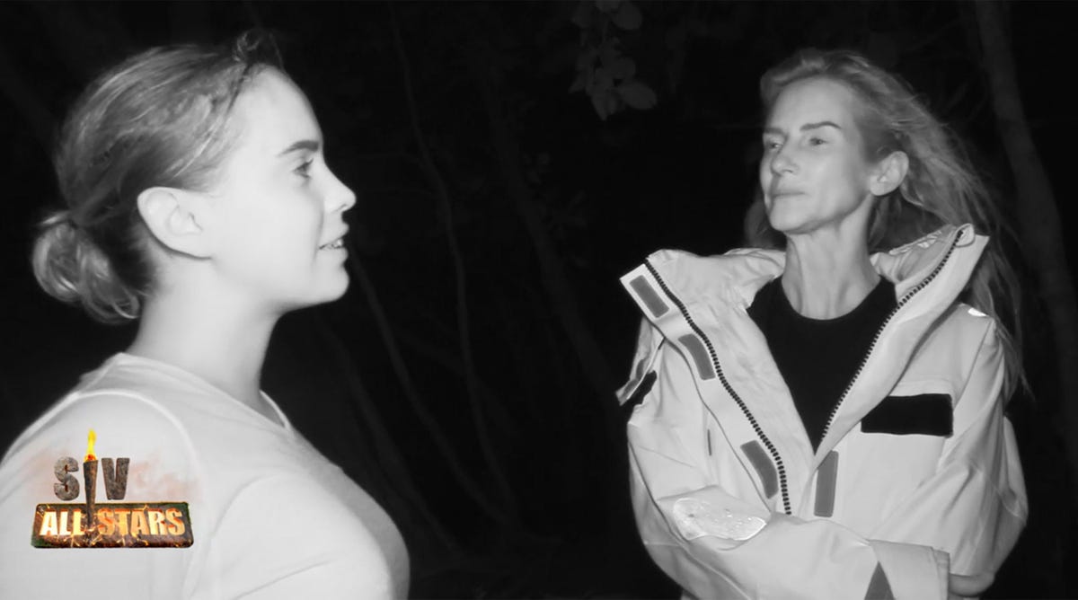 Gloria Camila Ortega cuenta en 'Supervivientes All Stars' que su padre,  Ortega Cano, y Marina tienen un amor familiar