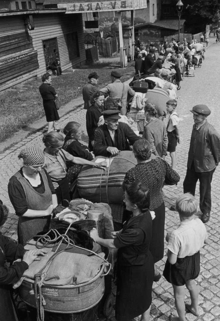 Explusion des Allemands d'Europe de l'Est