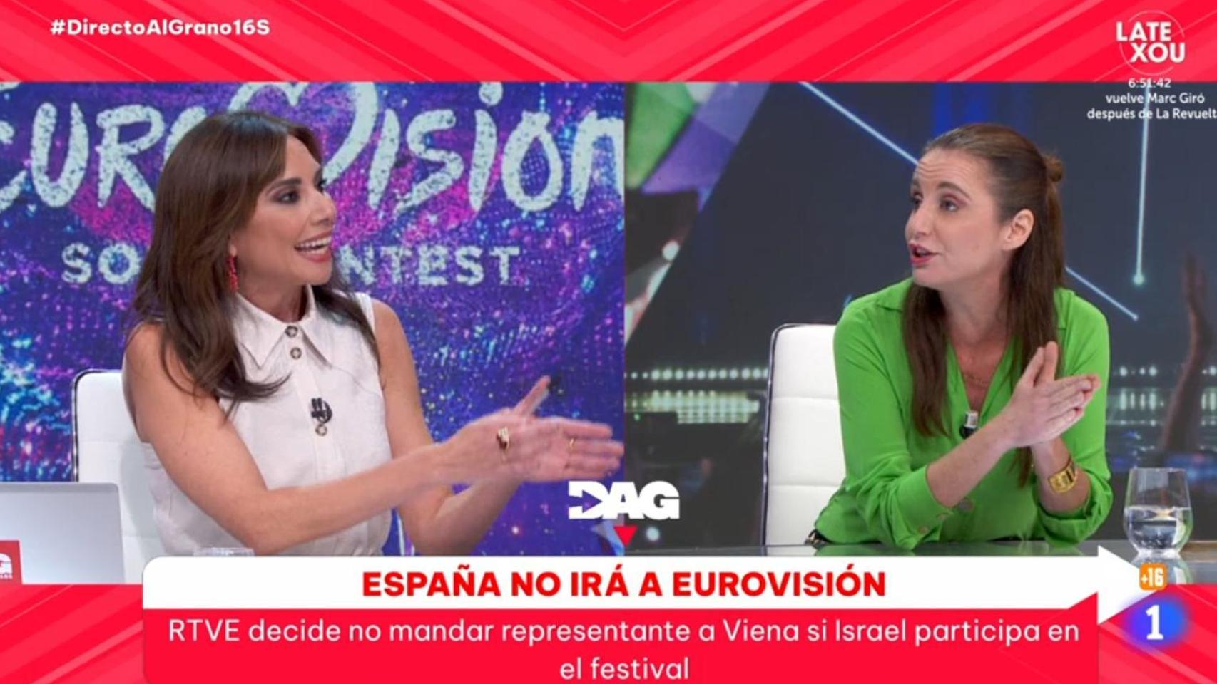 Marta Flich explota en 'Directo al grano' ante las "graves palabras" de Andrea  Levy: "No digas esas barbaridades"