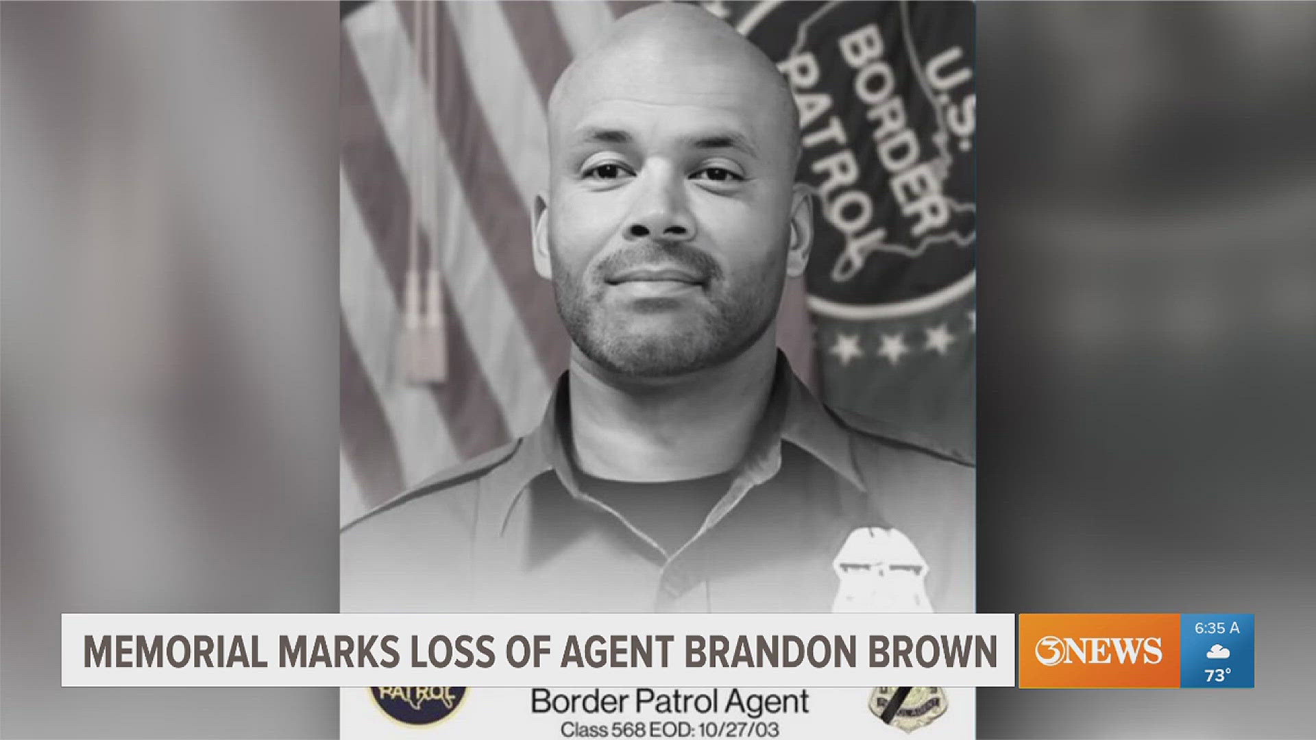 Memorial Marks Loss of Border Patrol Agent Brandon Brown
