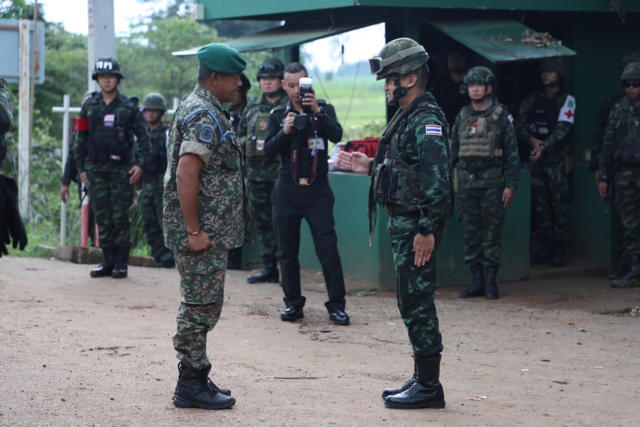 ประธาน IOT ชม กองทัพไทย ที่ทำหน้าที่บนความอดทน ตามมาตรฐานสากลโลก